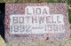 Headstone, Bothwell, Lida