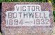 Headstone, Bothwell, Victor