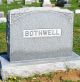 Headstone, Bothwell Family Plot
