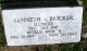 Headstone, Bricker, Kenneth R.