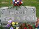 Headstone, Bricker, Ralph O and Dorothy L