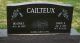 Headstone, Cailteux, Beatrice and Davie E.