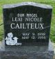 Headstone, Cailteux, Lexi Nicole