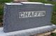 Headstone, Chaffin Family Plot