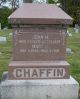 Headstone, Chaffin, John M. and Mary E.