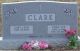 Headstone, Clark, Gary Leon and Edna Sue