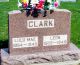 Headstone, Clark, Lulu Mae and Leon