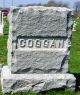 Headstone, Coggan Family Plot