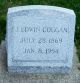 Headstone, Coggan, J. Edwin
