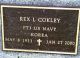 Headstone, Cokley, Rex L.
