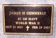 Headstone, Connerly, James H.