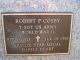 Headstone, Cosby, Robert P.