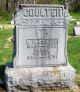Headstone, Coulter, B. F. and Carrie