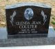 Headstone, Coulter, Glenda Jean