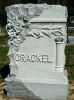 Headstone, Crackel Family Plot,