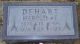 Headstone, Dehart, Harold E.
