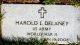 Headstone, Delaney, Harold L.