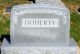 Headstone, Doherty Family Plot