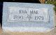 Headstone, Doherty, Eva Mae