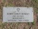 Headstone, Doman, Elmer Leroy