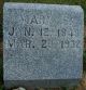 Headstone, Duff, Mary E.