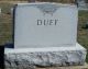 Headstone, Duff Family Plot