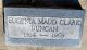 Headstone, Duncan, Eugenia Maud Clark