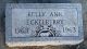 Headstone, Eckelberry, Kelly Ann