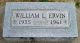 Headstone, Ervin, William L.