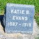 Headstone, Evans, Katie B.