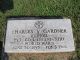Headstone, Gardner, Charles V.