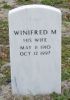 Headstone, Gardner, Winifred M.