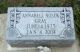 Headstone, Gray, Annabell Nosek
