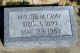 Headstone, Gray, Maude M.