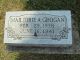 Headstone, Grogan, Marjorie A.