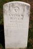 Headstone, Hough, Andrew