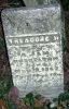 Headstone, Husselton, Theadore H. (1855-1867)