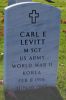 Headstone, Levitt, Carl E.