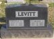 Headstone, Levitt, Cecilia E and Eldridge J.