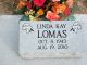 Headstone, Lomas, Linda Kay