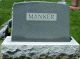Headstone, Manker Family Plot