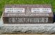 Headstone, McArthur, Alice Lottie and Orval Avery