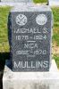 Headstone, Mullins, Michael S. and Nica