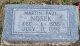 Headstone, Nosek, Martin Paul
