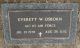 Headstone, Osborn, Everett W.