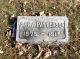 Headstone, Patterson, Anna