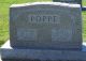 Headstone, Poppe, Clarence H. and Geneva