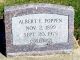Headstone, Poppen, Albert E.