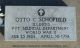 Headstone, Schofield, Otto C.