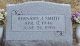 Headstone, Smith, Bernard J.